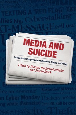 bokomslag Media and Suicide