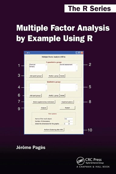 Jérôme Pagès - Multiple Factor Analysis by Example Using R, Häftad