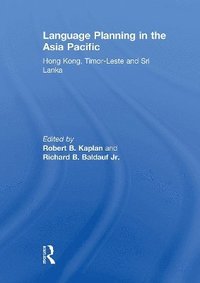 bokomslag Language Planning in the Asia Pacific