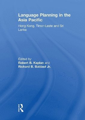 Language Planning in the Asia Pacific 1