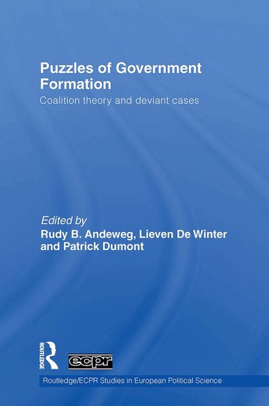 Rudy W. Andeweg, Lieven De Winter, Patrick Dumont - Puzzles of Government Formation, Häftad