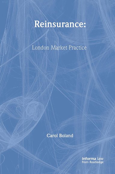Carol Boland - Reinsurance, Häftad