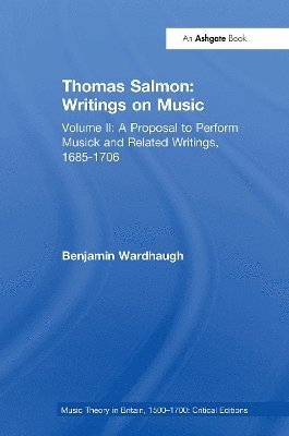 bokomslag Thomas Salmon: Writings on Music