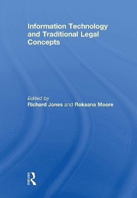 bokomslag Information Technology and Traditional Legal Concepts