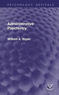 bokomslag Administrative Psychiatry