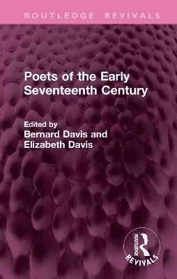 bokomslag Poets of the Early Seventeenth Century