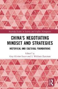 bokomslag China's Negotiating Mindset and Strategies