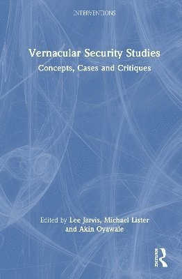 bokomslag Vernacular Security Studies
