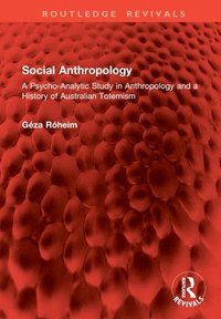 bokomslag Social Anthropology