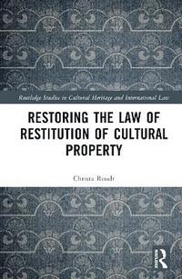 bokomslag Restoring the Law of Restitution of Cultural Property