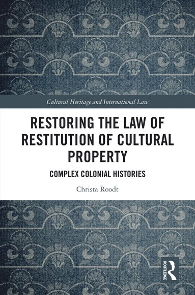 bokomslag Restoring the Law of Restitution of Cultural Property