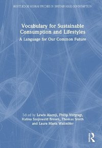 bokomslag Vocabulary for Sustainable Consumption and Lifestyles