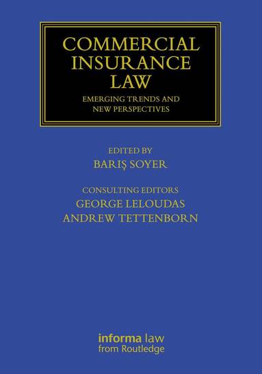 Barış Soyer - Commercial Insurance Law, Inbunden