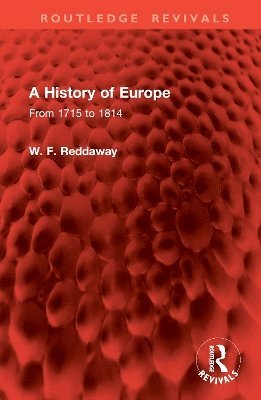 bokomslag A History of Europe