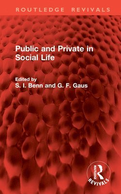 bokomslag Public and Private in Social Life