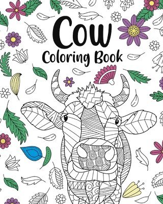 bokomslag Cow Coloring Book