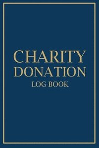 bokomslag Charity Donation Log Book