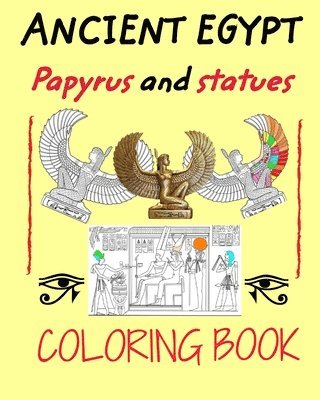 bokomslag Ancient Egypt Coloring Book