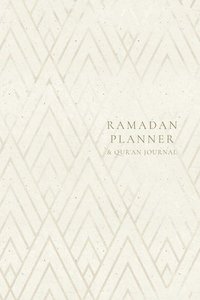 bokomslag Ramadan Planner with Integrated Qur'an Journal: Gold Geometric