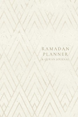bokomslag Ramadan Planner with Integrated Qur'an Journal: Gold Geometric