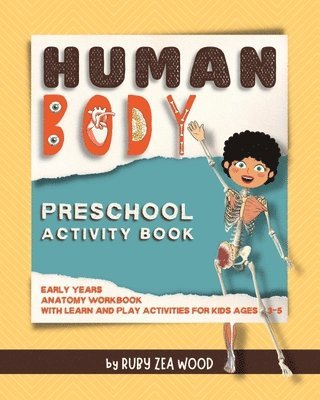 bokomslag Human Body Preschool Activity Book