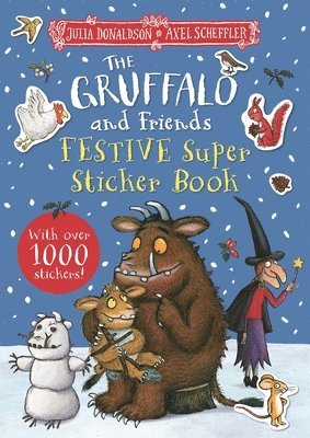 bokomslag Gruffalo and Friends Festive Super Sticker Book
