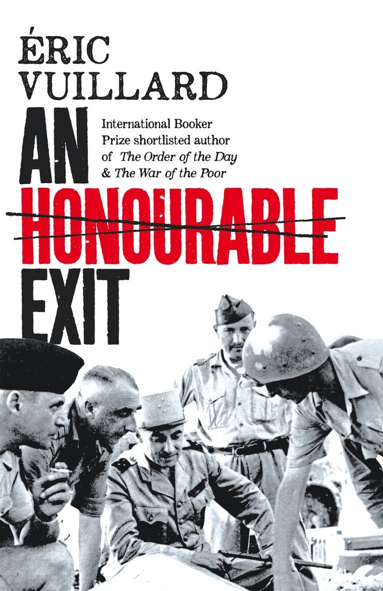 Eric Vuillard - Honourable Exit, Inbunden