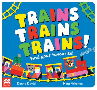 Donna David - Trains Trains Trains!, Kartonnage