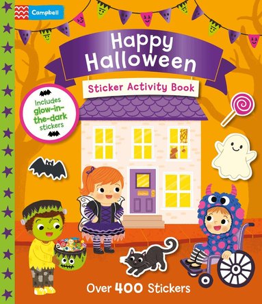 Campbell Books - Happy Halloween Sticker Activity Book, Häftad