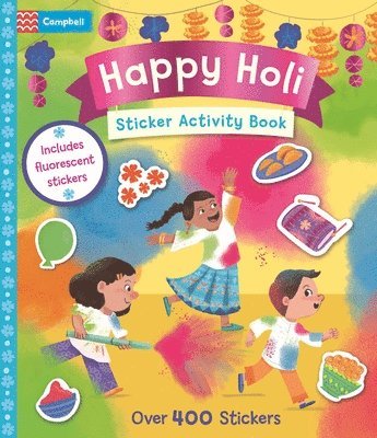 Happy Holi Sticker Activity Book