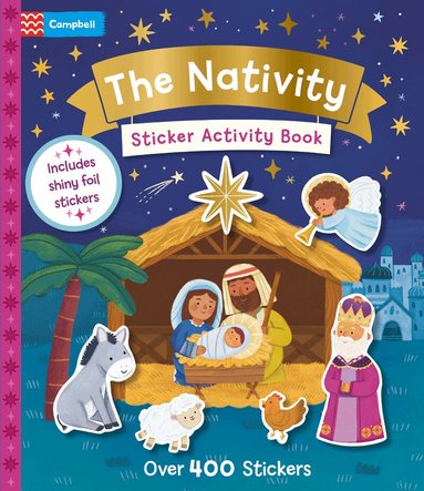 Campbell Books - Nativity Sticker Activity Book, Häftad