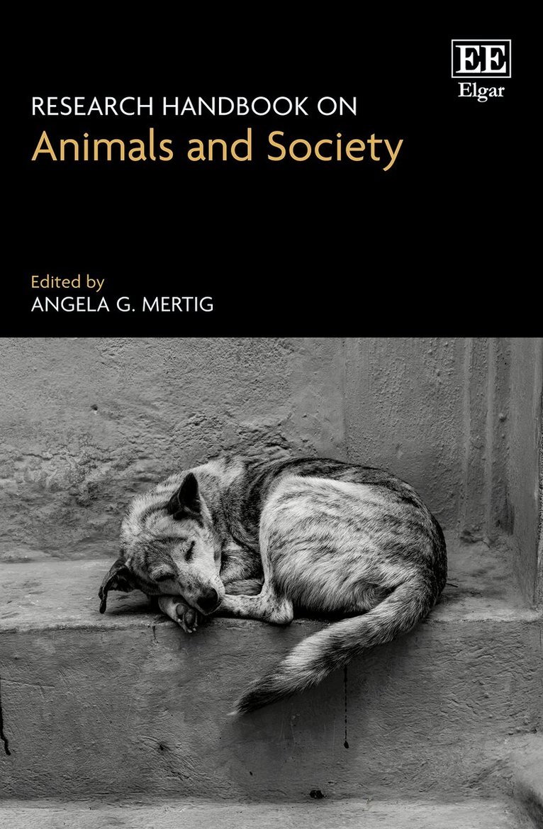 Angela Mertig - Research Handbook on Animals and Society, Inbunden