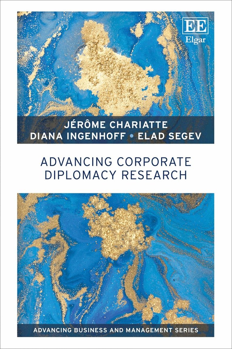 Jérôme Chariatte, Diana Ingenhoff, Elad Segev - Advancing Corporate Diplomacy Research, Inbunden. Tillgänglighet: Kommande