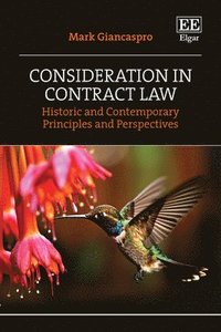 bokomslag Consideration in Contract Law