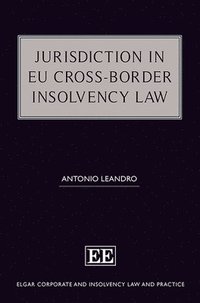 bokomslag Jurisdiction in EU Cross-Border Insolvency Law