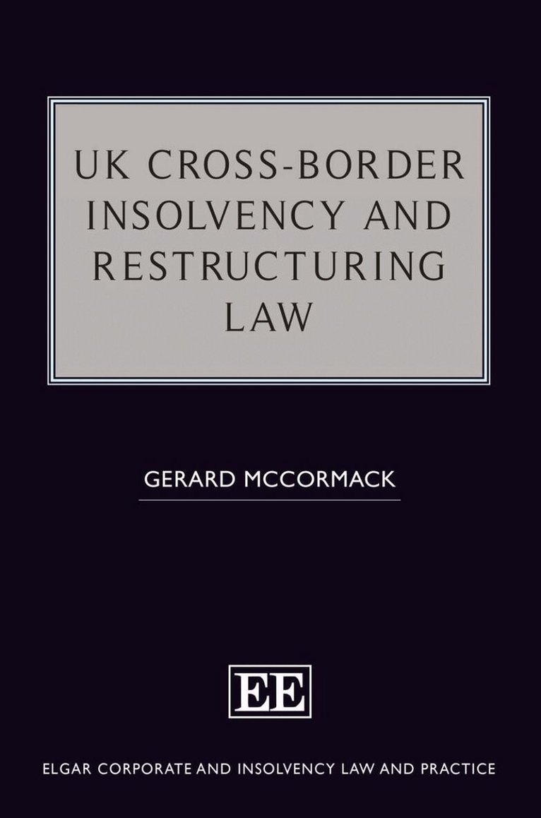 Gerard McCormack - UK Cross-Border Insolvency and Restructuring Law, Inbunden. Tillgänglighet: Lägg i varukorg