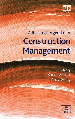 bokomslag A Research Agenda for Construction Management