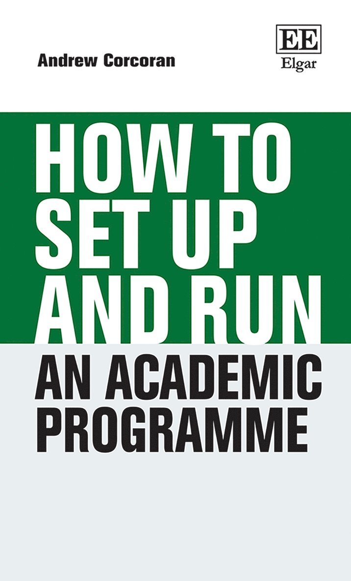 Andrew Corcoran - How to Set Up and Run an Academic Programme, Inbunden