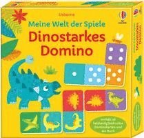 bokomslag Meine Welt der Spiele: Dinostarkes Domino