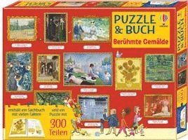 bokomslag Puzzle & Buch: Berühmte Gemälde