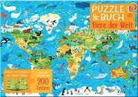 bokomslag Puzzle & Buch: Tiere der Welt
