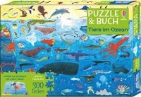 bokomslag Puzzle & Buch: Tiere im Ozean