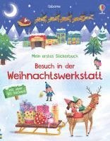 bokomslag Mein erstes Stickerbuch: Besuch in der Weihnachtswerkstatt