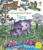 bokomslag Mein Farbenzauber-Malbuch: Tiere