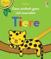 bokomslag Kleine Kreativ-Werkstatt: Ganz einfach ganz viel ausmalen: Tiere