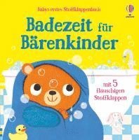 bokomslag Babys erstes Stoffklappenbuch: Badezeit für Bärenkinder
