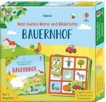 bokomslag Mein buntes Memo und Bilderlotto: Bauernhof