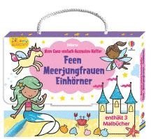 Kleine Kreativ-Werkstatt - Mein Ganz-einfach-Ausmalen-Koffer: Feen, Meerjungfrauen, Einhörner, Häftad