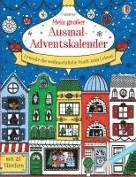 Mary Cartwright - Mein großer Ausmal-Adventskalender, Inbunden