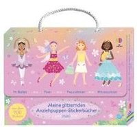 bokomslag Meine glitzernden Anziehpuppen-Stickerbücher mini: Im Ballett, Feen, Freundinnen und Prinzessinnen